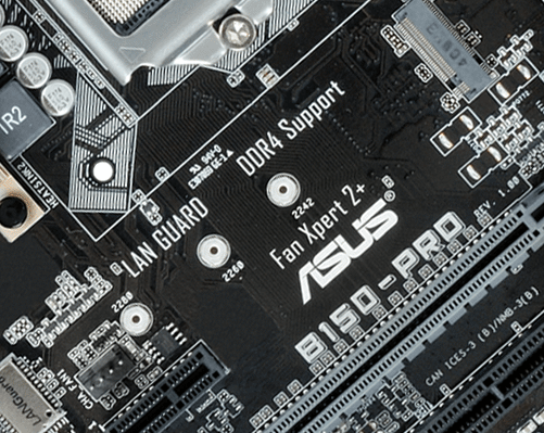 Asus b150 plus подключение