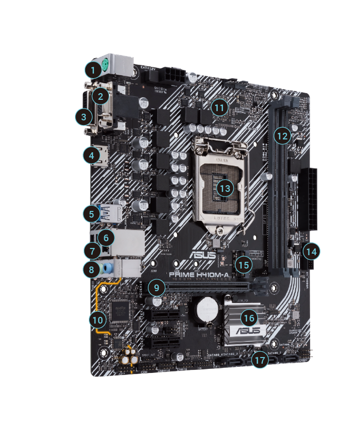 動作品 ASUS PRIME H410M-A-